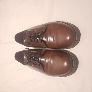 Brunello Cucinelli Leather Derby Shoes - Brown - Size 11 [Mens]